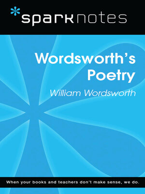 cover image of Wordsworth's Poetry (SparkNotes Literature Guide)